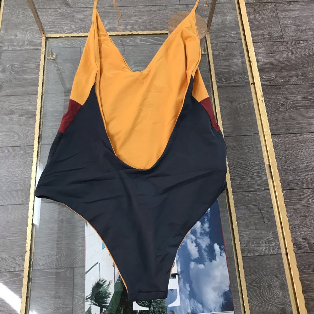 Tavik Chase Reversible Color Block Halter Swimsuit - image 7